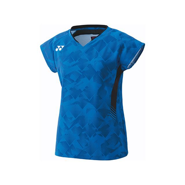 ヨネックス ウィメンズゲームシャツ フィットシャツ（ブルー） サイズ S YONEX キャンプの通販は 7,211円