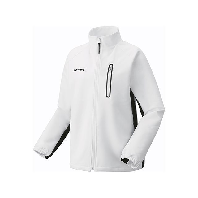 ヨネックス ウィメンズウォームアップシャツ（ホワイト） サイズ M YONEX キャンプ