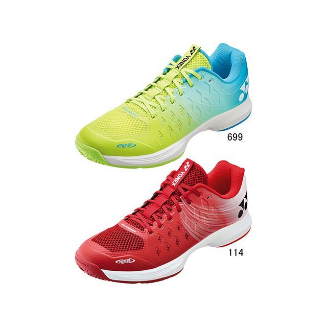 ヨネックス パワークッションエアラスダッシュ4GC（ホワイト/レッド） サイズ 22.0cm YONEX