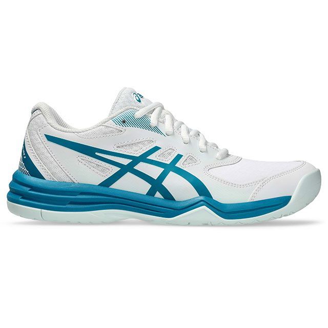 アシックス 1042A209 COURT SLIDE 3（ホワイト/ティールブルー） サイズ 23.0cm ASICS キャンプ 7,159円