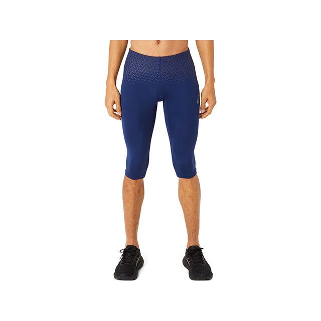 アシックス 2011D009 MOTION MUSCLE SUPPORTニータイツ（ブルーエクスペンス） サイズ S ASICS キャンプの通販は