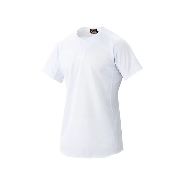 アシックス BAS003 スクールゲームシャツ（ホワイト） サイズ M ASICS キャンプの通販は 5,799円