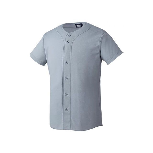 アシックス BAS015 スクールゲームシャツ（S/グレー） サイズ M ASICS キャンプの通販は 5,414円