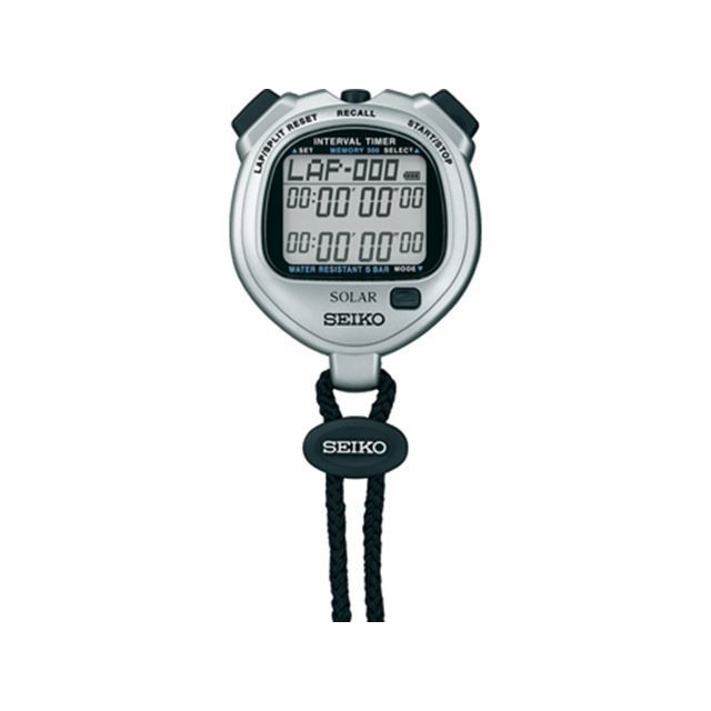 セイコー ソーラー インターバルタイマー（スタイリッシュシルバー） SEIKO キャンプの通販は