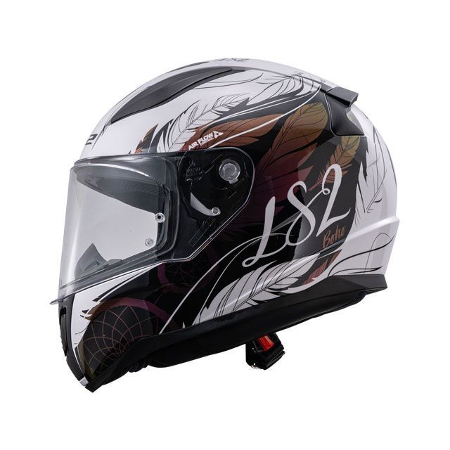エルエスツーヘルメット RAPID II（ホワイト ブラック ピンク）RAPIDII サイズ XL LS2 HELMETS_1