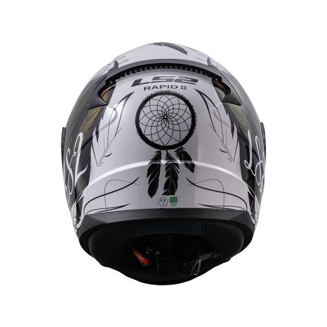 エルエスツーヘルメット RAPID II（ホワイト ブラック ピンク）RAPIDII サイズ XL LS2 HELMETS_7