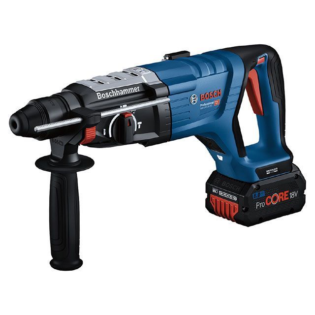 ボッシュ GBH18V-28DC SDS-MAXシャンク 18Vコードレスハンマードリル 5.0Ahバッテリー×2個・充電器・キャリングケース付 B…_1