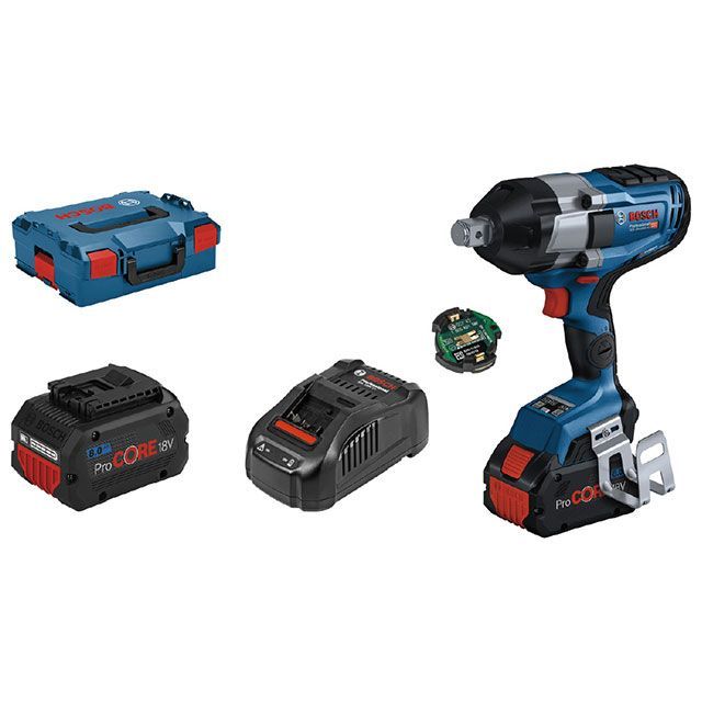 ボッシュ GDS18V-1050HC 18Vコードレスインパクトレンチ バッテリー×2個・充電器・キャリングケース付 BOSCH