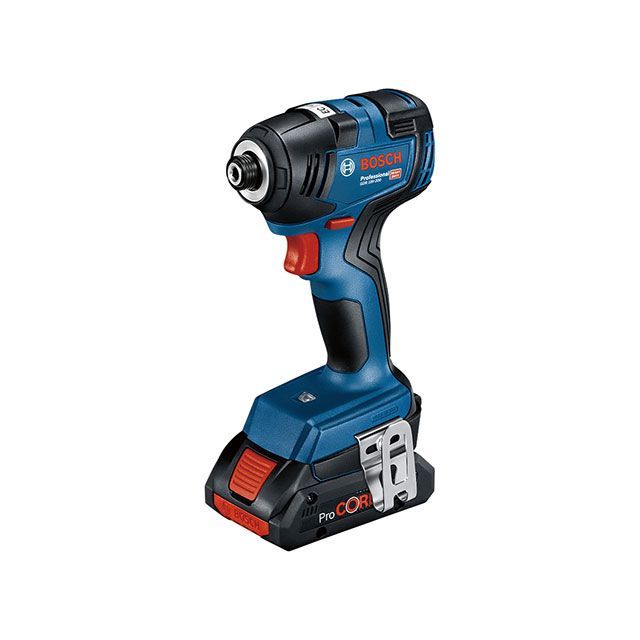 ボッシュ GDR18V-200 18Vコードレスインパクトドライバー 5.0Ahバッテリー×2個・充電器・キャリングケース付 BOSCH