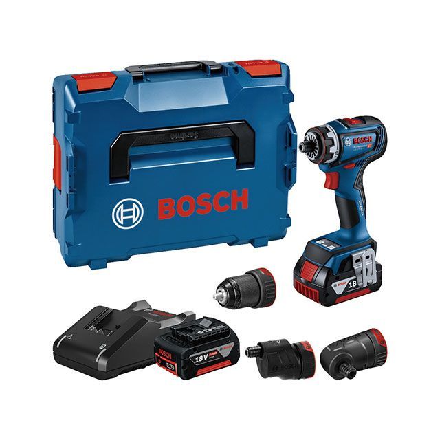 ボッシュ GSR18V-90FC 18Vコードレスマルチドライバードリル 5.0Ahバッテリー×2個・充電器・キャリングケース付 BOSCH バイク…