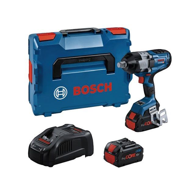ボッシュ GDS18V-1600HC 18Vコードレスインパクトレンチ 8.0Ahバッテリー×2個・充電器・キャリングケース付 BOSCH バイク …の通販は