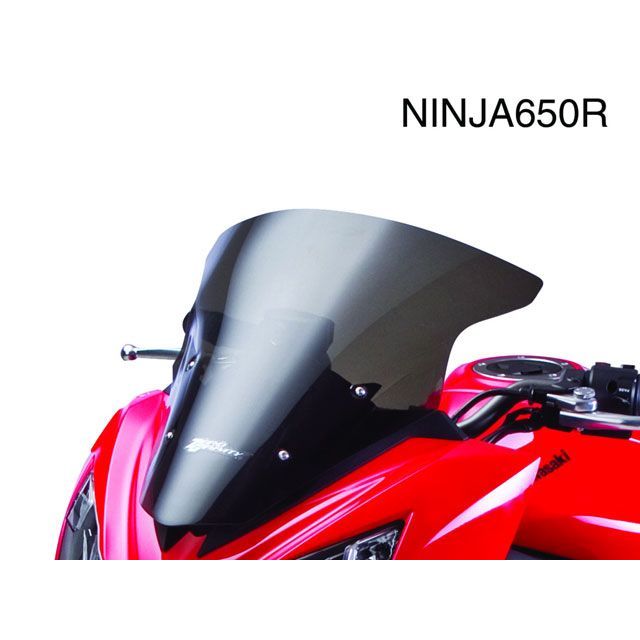 ゼログラビティ ER-6F/NINJA650 スクリーン SRタイプ カラー スモーク ZEROGRAVITY