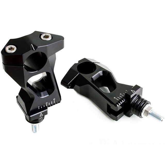 ギルズツーリング アジャスタブル ハンドルバーライザー マウントキット 2DGT（ブラック） GILLES TOOLING