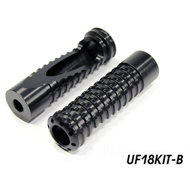 ギルズツーリング Monkey 125 リジットフットレスト（ブラック） GILLES TOOLING