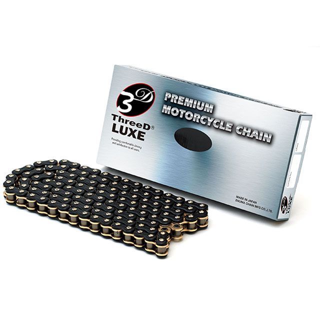 江沼チェーン 汎用 ThreeD LUXE シールチェーン 530L/3D MLJ（ブラック