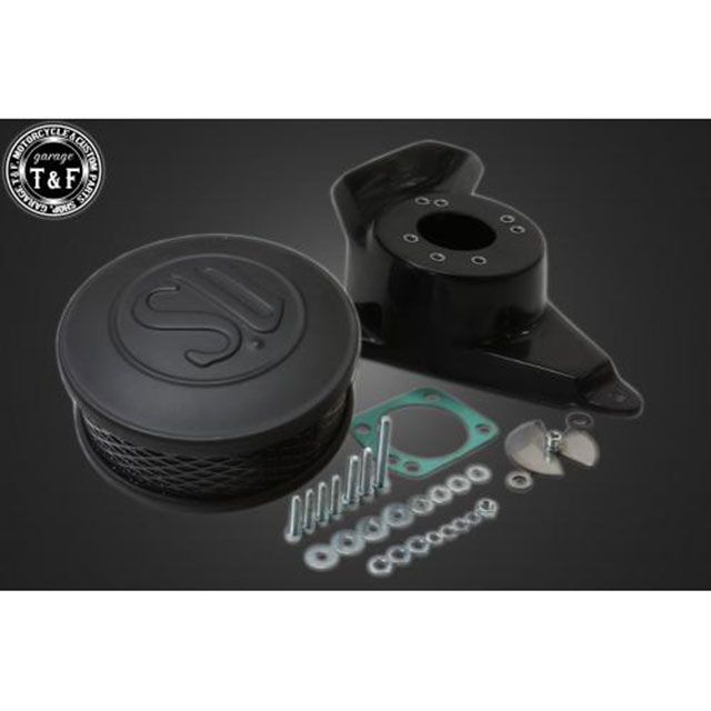 ガレージT&F ドラッグスター1100 ドラッグスター1100クラシック ドラッグスター1100 SUエアクリーナーKIT（マッドブラック） T&F…の通販は