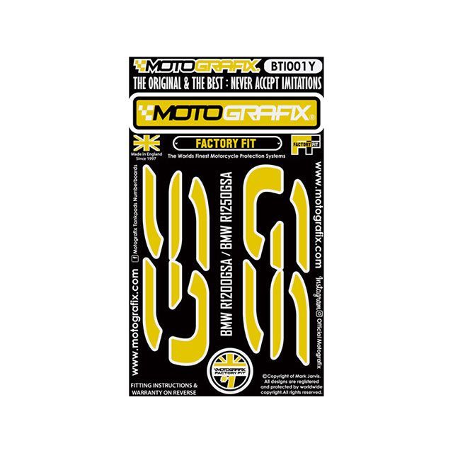 モトグラフィックス R1200GS/R1250GS Adventure ボディパッド GS Tank Logo Infills MOTOGRAFIX…の通販は 5,937円