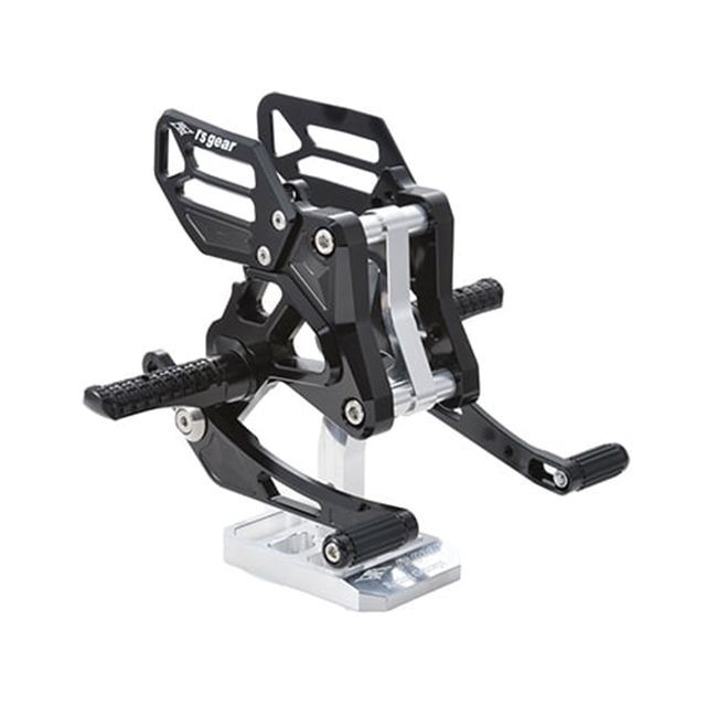 アールズギア Ninja1000SX ライディングステップ（ブラック） R's GEAR