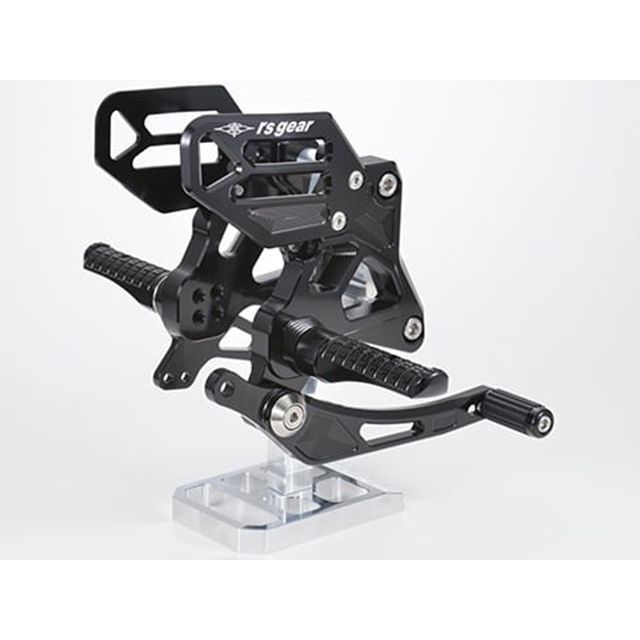 アールズギア Ninja1000SX ライディングステップ（ブラック） R’s GEAR_2