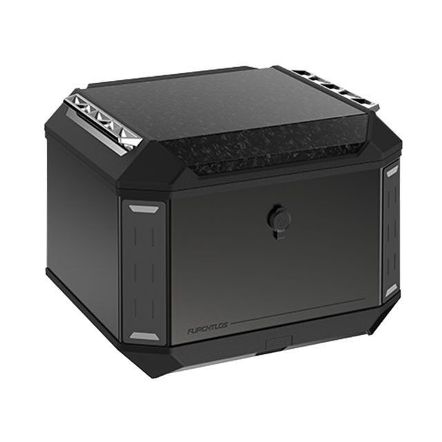 フルヒトロス リアボックス 50L RANGER TOP CASE ADV トップケース バイク用 アルミ製 防水 大容量 収納（アンスラサイト） …