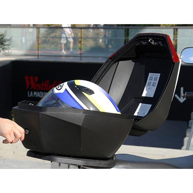 フルヒトロス 後押しボックス席 35L用 SHIELD TOP CASE S大きさ 第一義的変わり種 いの一番入れもの 自動二輪車用（白いこと/赤いこと） F…