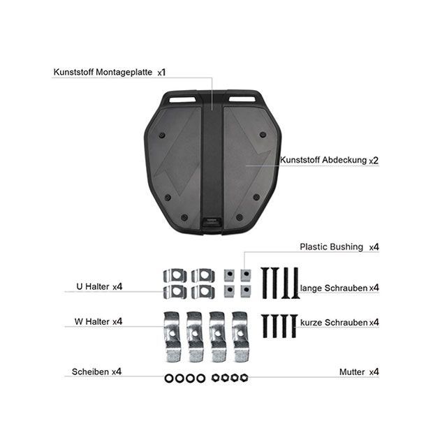 フルヒトロス 後押しボックス席 35L用 SHIELD TOP CASE S大きさ 第一義的変わり種 いの一番入れもの 自動二輪車用（白いこと/赤いこと） F…