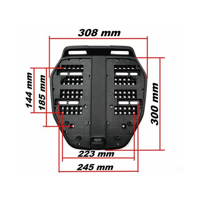 フルヒトロス 後押しボックス席 35L用 SHIELD TOP CASE S大きさ 第一義的変わり種 いの一番入れもの 自動二輪車用（白いこと/赤いこと） F…