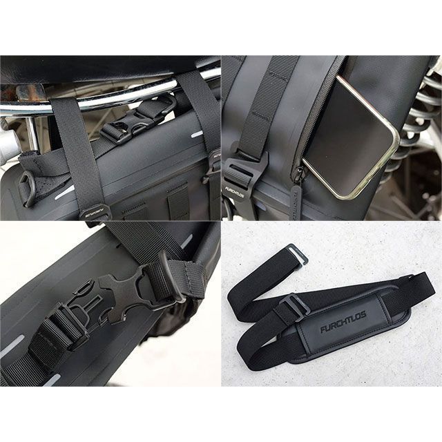 フルヒトロス エベレスト エンジンガードバッグ6L（カーボンブラック