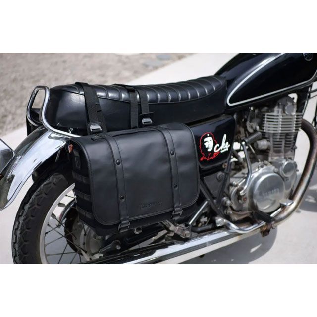 フルヒトロス レガシー サドルバッグ 12L（クラシックブラック）/LEGACY Saddlebag - 高耐久・カフェレーサーバッグ FURCHT…_3