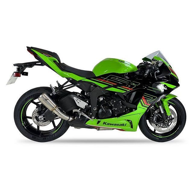 アイエックスレース ZX6R KAWASAKI ZX6R 2024 スリップオンマフラー MK2 コニカルショート IXRACE_1