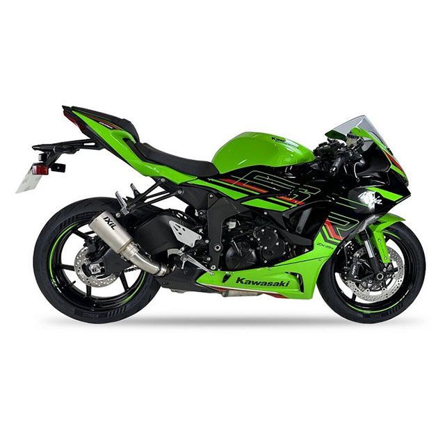 イクシル ZX6R KAWASAKI ZX6R 2024 スリップオンマフラー RC レースエクストリーム IXIL