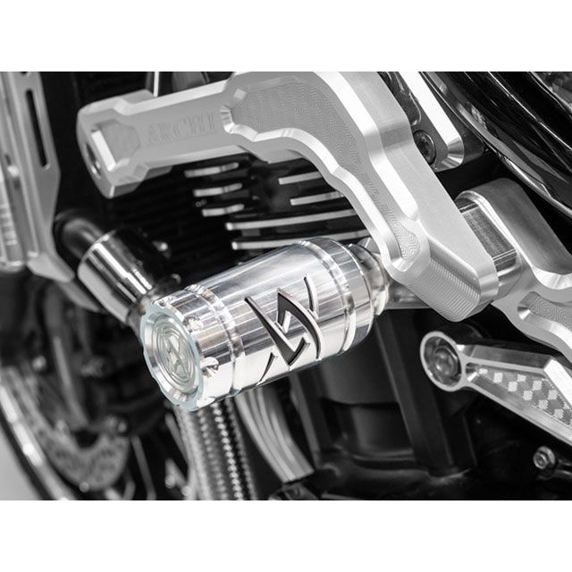 アーキ Z900RS/CAFE ビレットスライダーオーバーカバー（シルバー） ARCHI_6