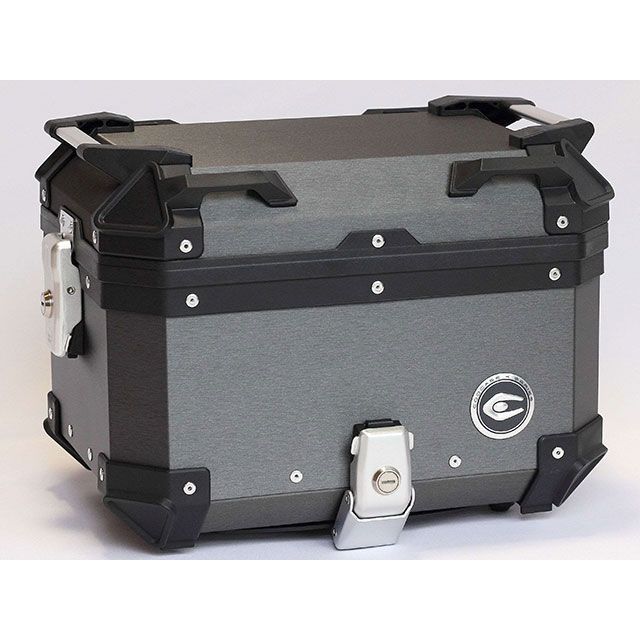 クーケース アルミトップケース 30L（ヘアラインダークグレー） COOCASE_1