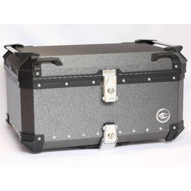 クーケース アルミトップケース 65L（ヘアラインダークグレー） COOCASE