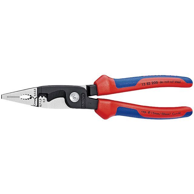 クニペックス 13 82 200 エレクトロプライヤー 200mm コンフォートハンドル KNIPEX