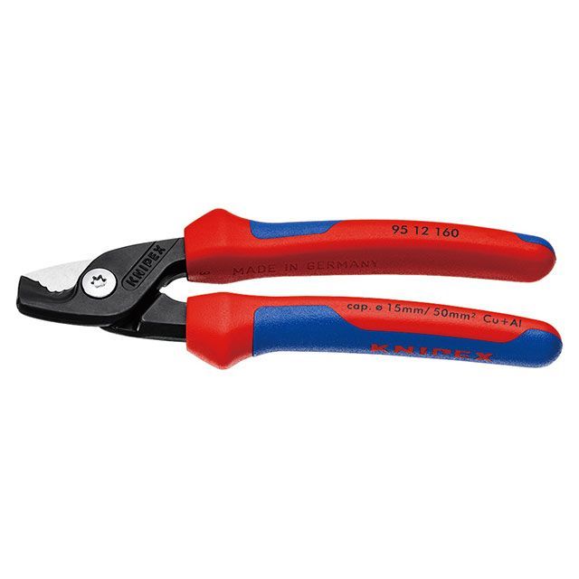 クニペックス 95 12 160 StepCutステップカット ケーブルカッター 160mm コンフォートハンドル KNIPEX