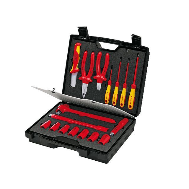 クニペックス 989911 17点組 絶縁工具セット KNIPEX