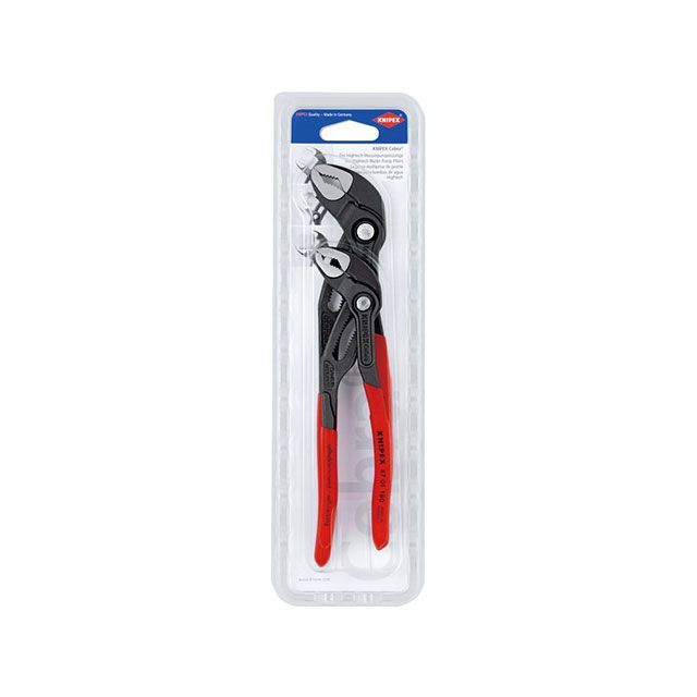 クニペックス 00 31 20 V01 2本組 Alligatorアリゲーター ウォーターポンププライヤー180・250mmセット KNIPEX