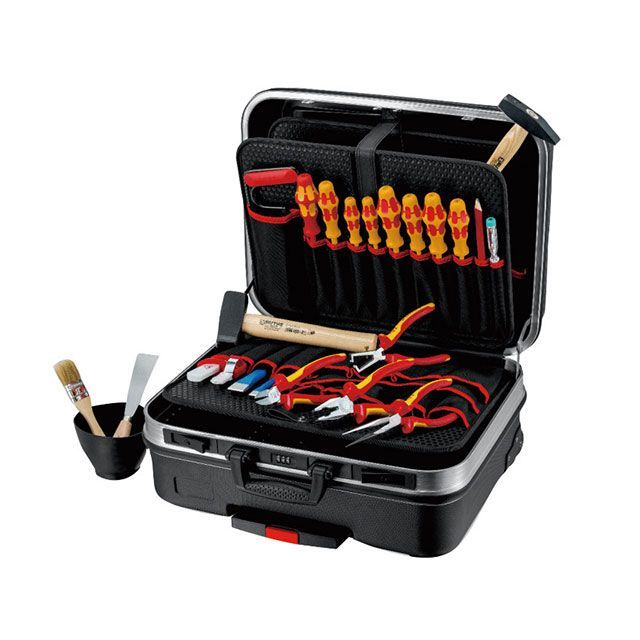 クニペックス 00 21 06 HL S 24点組 電気作業用ツール・ BIG Basic Moveキャスター付きケースセット KNIPEX 89,468円