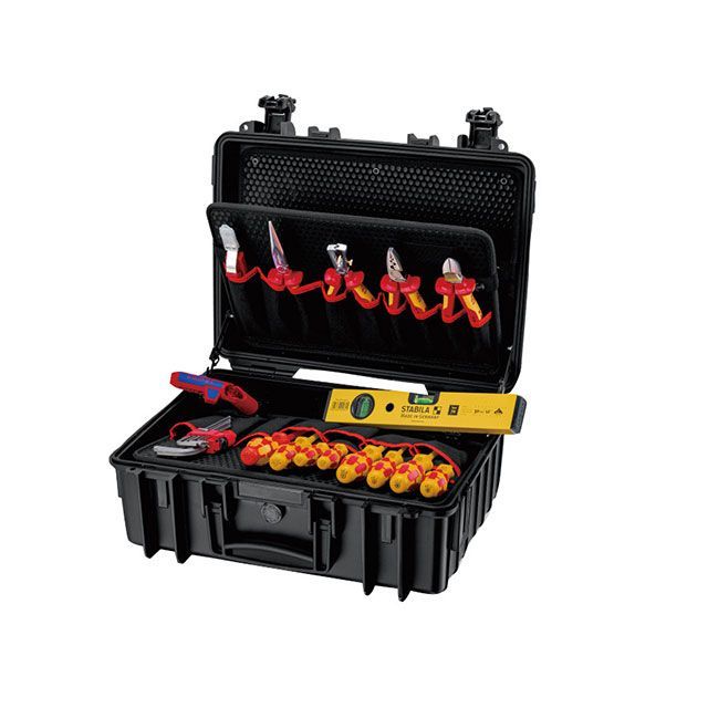 クニペックス 00 21 34 HL S2 24点組 電気作業用ツール・Robust23 Startツールケースセット KNIPEX