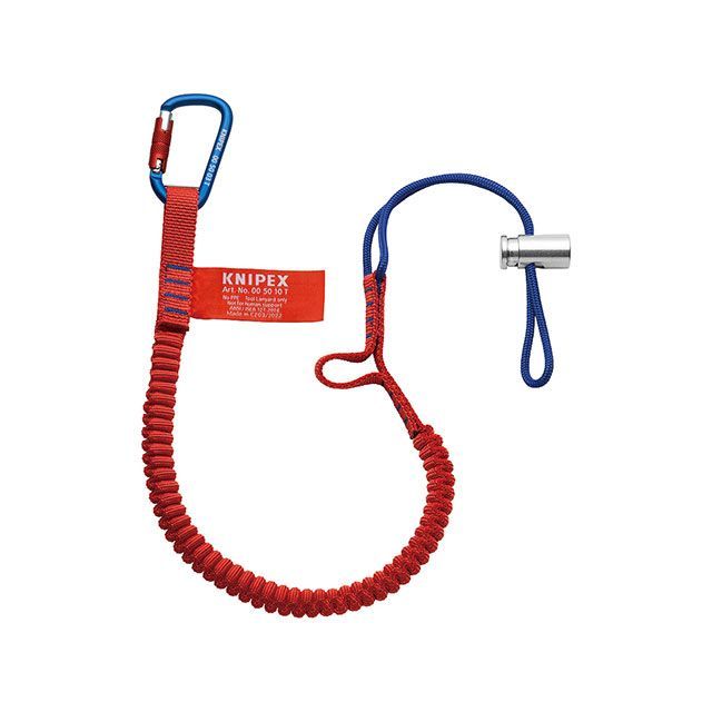 クニペックス 005012TBK カラビナ付キストラップ 耐荷重6KG サイズ900X95X28mm KNIPEX 9,438円