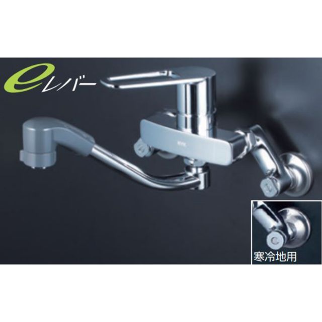 ケーブイケー MSK110KZERFUT寒シングルシャワー混合栓（e） KVK