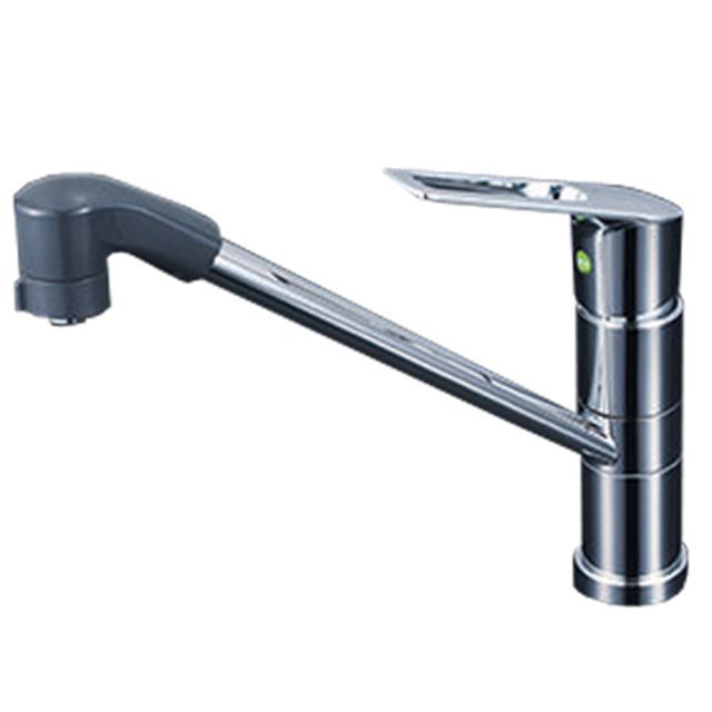 ケーブイケー KM5051TFECシングルレバー式シャワー付混合栓 KVK