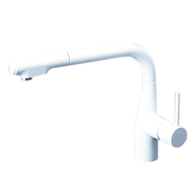 ケーブイケー KM6101ECM4 シングルS混合栓 eM（白） KVK