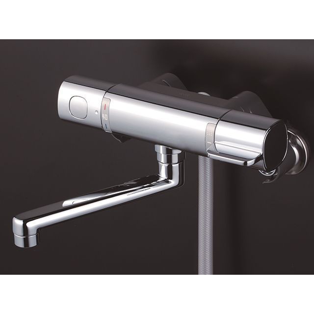 ケーブイケー FTB100KWWFT寒サーモシャワーメッキシャワーヘッド付 KVK 日用品