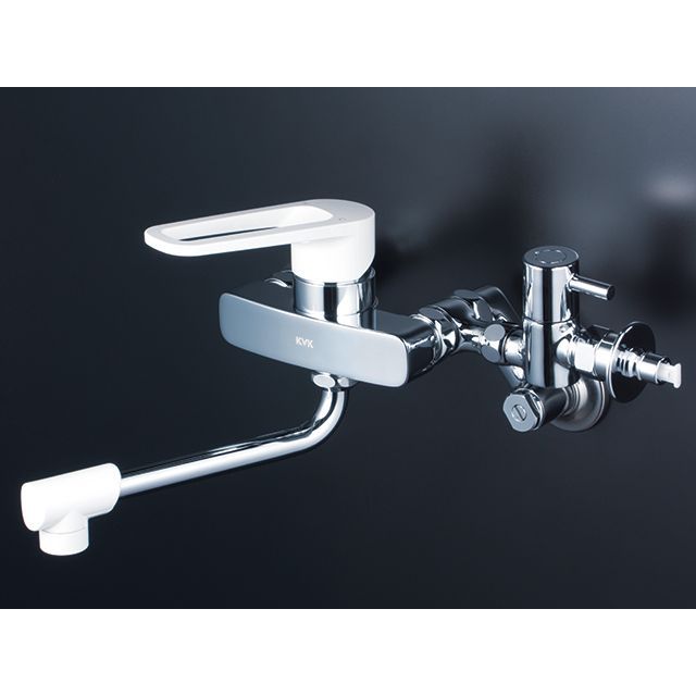ケーブイケー MSK110KB 給水給湯接続 シングル混合栓 KVK