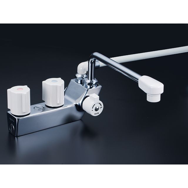 ケーブイケー KF207RN デッキ一時止水付2ハンドルシャワー KVK 日用品の通販は 19,545円