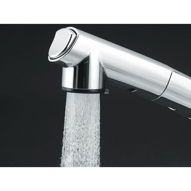 ケーブイケー KM5021TTN 流台シャワー付混合栓 KVK 日用品