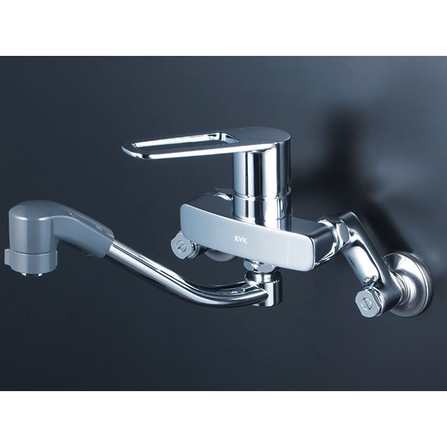 ケーブイケー MSK110KERFUT シングルシャワー混合栓（e） KVK 日用品の通販は