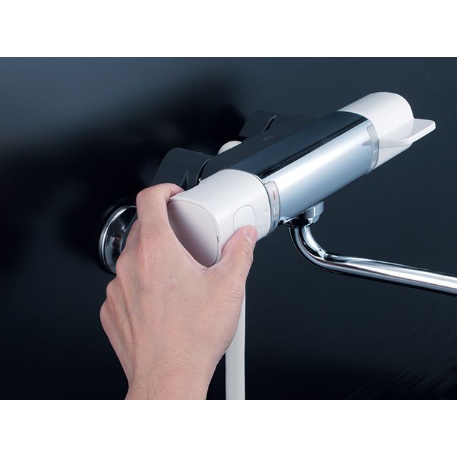 KVK HKT400G 混合栓 サーモ シャワーヘッド付 浴室 水栓金具 混合水栓